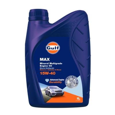 ACEITE 15W40 X 1L   GULF MAX