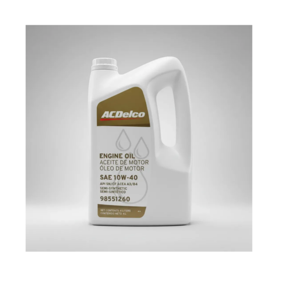 Aceite ACDelco 10W40 4 L Semi Sintetico