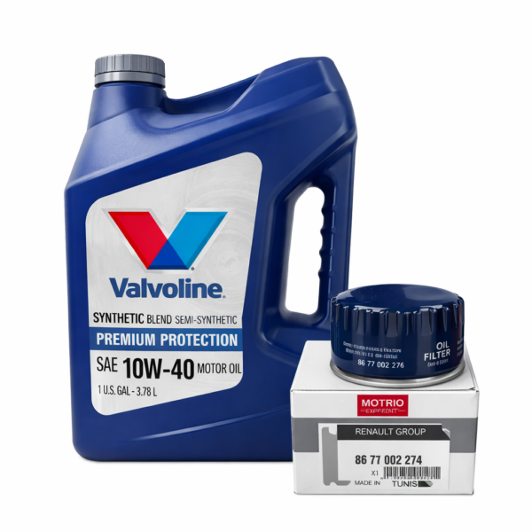 Kit Filtro + Aceite Valvoline Semisintético 10w40 Renault 4l