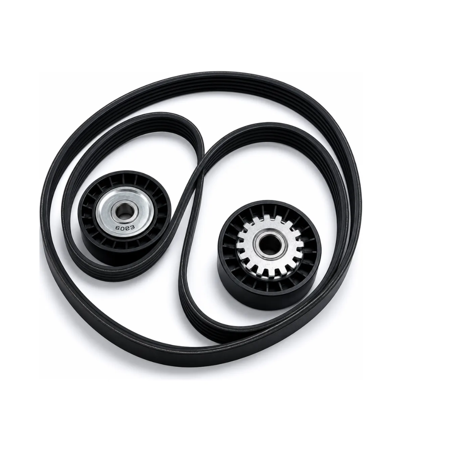 Kit Poly V (2 Correas, 2 Tensores) Renault Clio Mio 1.2 16v Kit Poly V (2 Correas, 2 Tensores) Renault Clio Mio 1.2 16v - Imagen 1