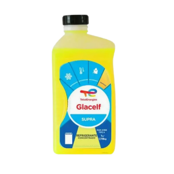 Liquido Refrigerante Total Glacef Supra Amarillo 1 Litro
